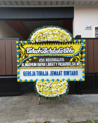 Papan Bunga Duka di Parit Muko Aie