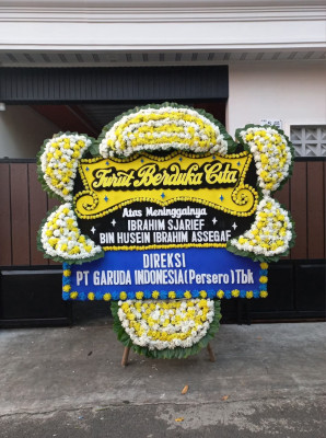 Papan Bunga Duka di Parit Muko Aie