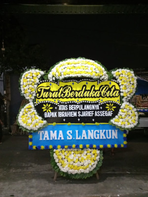 Papan Bunga Duka di Parit Muko Aie